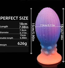 Load image into Gallery viewer, Luminous Huge Anal Plug With Suction Cup