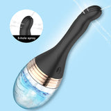 Electric Water Jet Vibration Enema Anal Cleaner Adult Sex Product