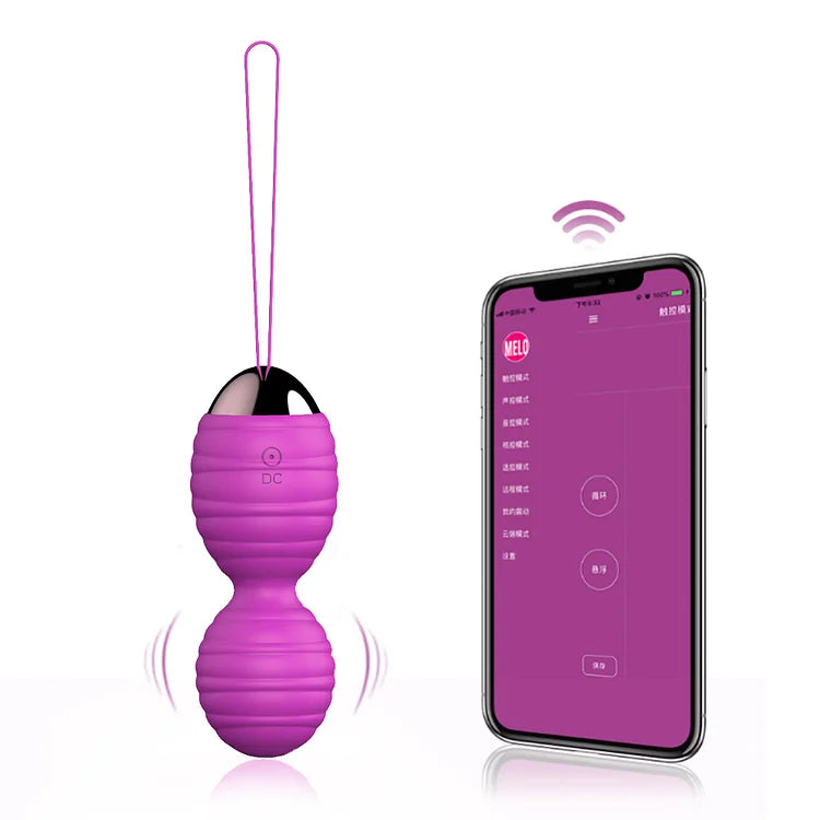 Ben Wa Massage Balls With 2 In 1 Wireless Remote Control Kegel Female Masturbation