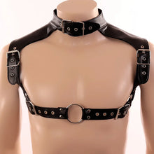 Load image into Gallery viewer, Male Bd/sm Pu Leather Bondage Men&#39;s Leather Clothes