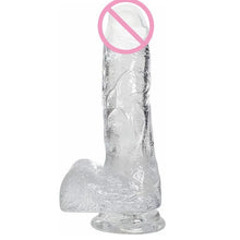 Load image into Gallery viewer, 7.3-inch Transparent Dildo