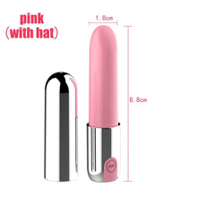 Load image into Gallery viewer, Mini Bullet Vibrator G Spot Lipstick Vibration Vagina Clitoris Stimulator