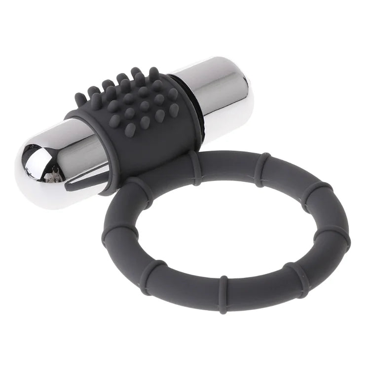 Men's Delayed Single Frequency Vibrating Ring, Adult Sex Toys, Sex Toys, Lock Ring, Cross-border Amazon Manufacturer