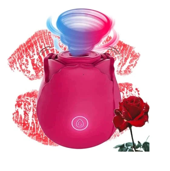 Rose Vaginal Sucking Vibrator Stimulating Toys for Women