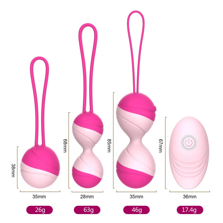 Smart Kegel Ball Vibrator For Women Vagina Tighten Exercise Sex Machine Geisha Ball Trainer