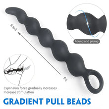 Load image into Gallery viewer, Silicone Anal Beads Prostate Massager Anus Backyard Beads Butt Plug