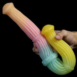 Dog And Horse Double Ended Dildo Lesbian Masturbation Device Adult Sex Toy