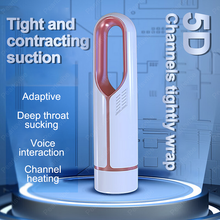 Load image into Gallery viewer, Vacuum Telescopic Suction Penis Massager Male Stroker