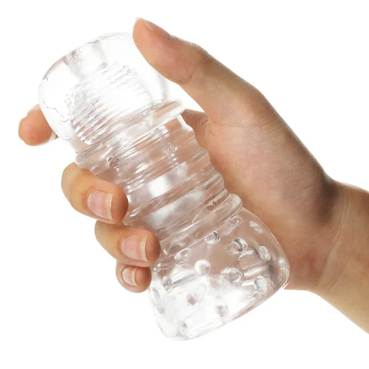 Male Delay Trainer, Masturbation Cup, Transparent Aircraft Cup