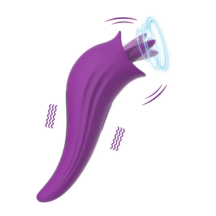 tongue licking vibrator