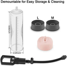 Load image into Gallery viewer, Vacuum Penis Pump Penis Massage &amp; Stimulation Device with Male Stroker