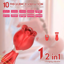 Load image into Gallery viewer, Manting Hualeina Vibrating Stick 10 Frequency Vibration 3 Frequency Swing Dual Vibration Multi-function Sex Toy