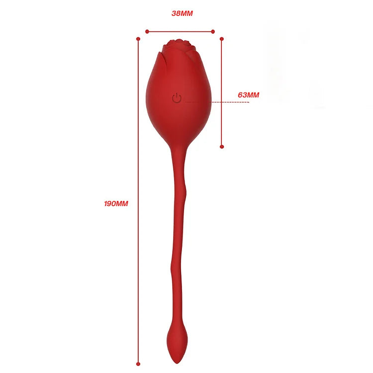 Rose Egg Jumping Vibrator