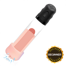 Load image into Gallery viewer, 2 in 1 4-Pattern Vacuum Sucking Penis Enhancer