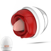 Load image into Gallery viewer, Rose Tongue Egg Tongue-licking Clitorial Stimulator