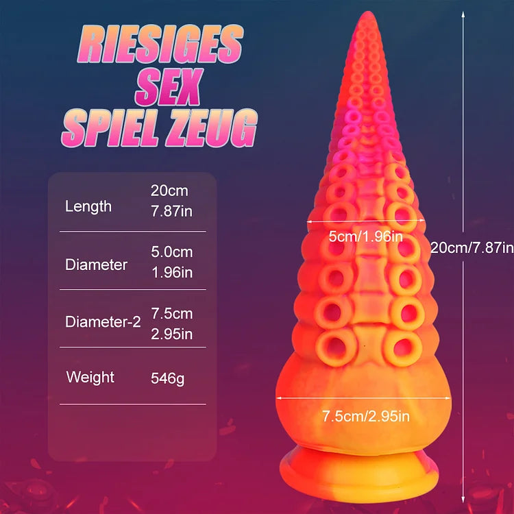 Silicone Tentacle Dildos for Anal Sex Toys Prostate Massage Buttplug Monster Penis for Women Masturbation