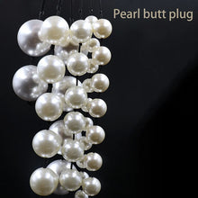 Load image into Gallery viewer, 6 Sizes Pearl Pull Bead Anal Plug