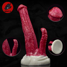 Load image into Gallery viewer, Large And Small Double-headed Imitation Heteromorphic Penis Female False Penis Dual-channel Vaginal And Anal Dual-purpose Comrade Masturbation Sex Products