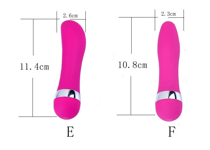 Sexy Mini Backyard G-spot Female Vibrator Silicone 6av Series Adult Couple Sex Stimulating Adult Products