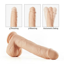 Load image into Gallery viewer, Rotary Telescopic Thrust Dildo Rocking Toy Vibration Stimulation Clitoris Anus Uterine Cavity Lifelike Strong Sucker