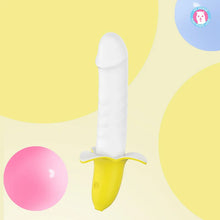 Load image into Gallery viewer, Banana Silicone Ultra-quiet Dildo Vibrator Vaginal Stimulator Female Masturbator Sex Doll