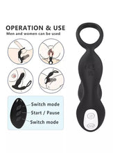 Load image into Gallery viewer, Prostate Massager 7 Modes Vibrating Thrusting Wireless Remote Control